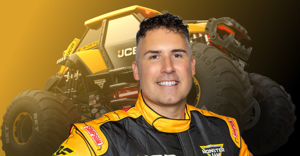 Tony Ochs in JCB DIGatron