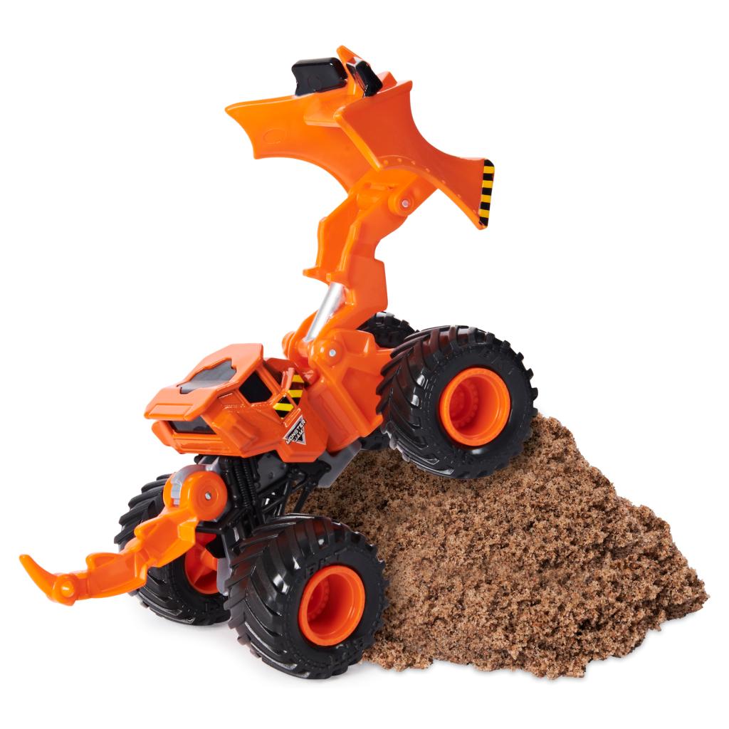 Monster Jam, Official Wedge Dirt Squad Plow Monster Truck with Moving