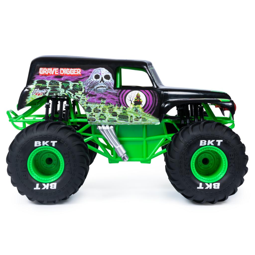 Monster Jam - Grave Digger Remote Control Monster Truck 1:10 Scale ...