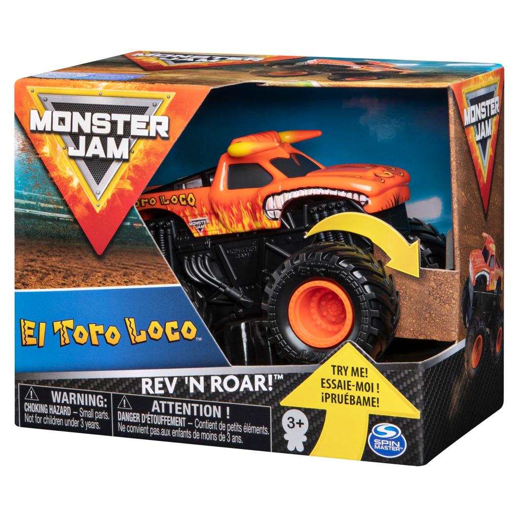 roar ロアー Monster Jam, Official El Toro Loco Rev 'N Roar Monster Truck