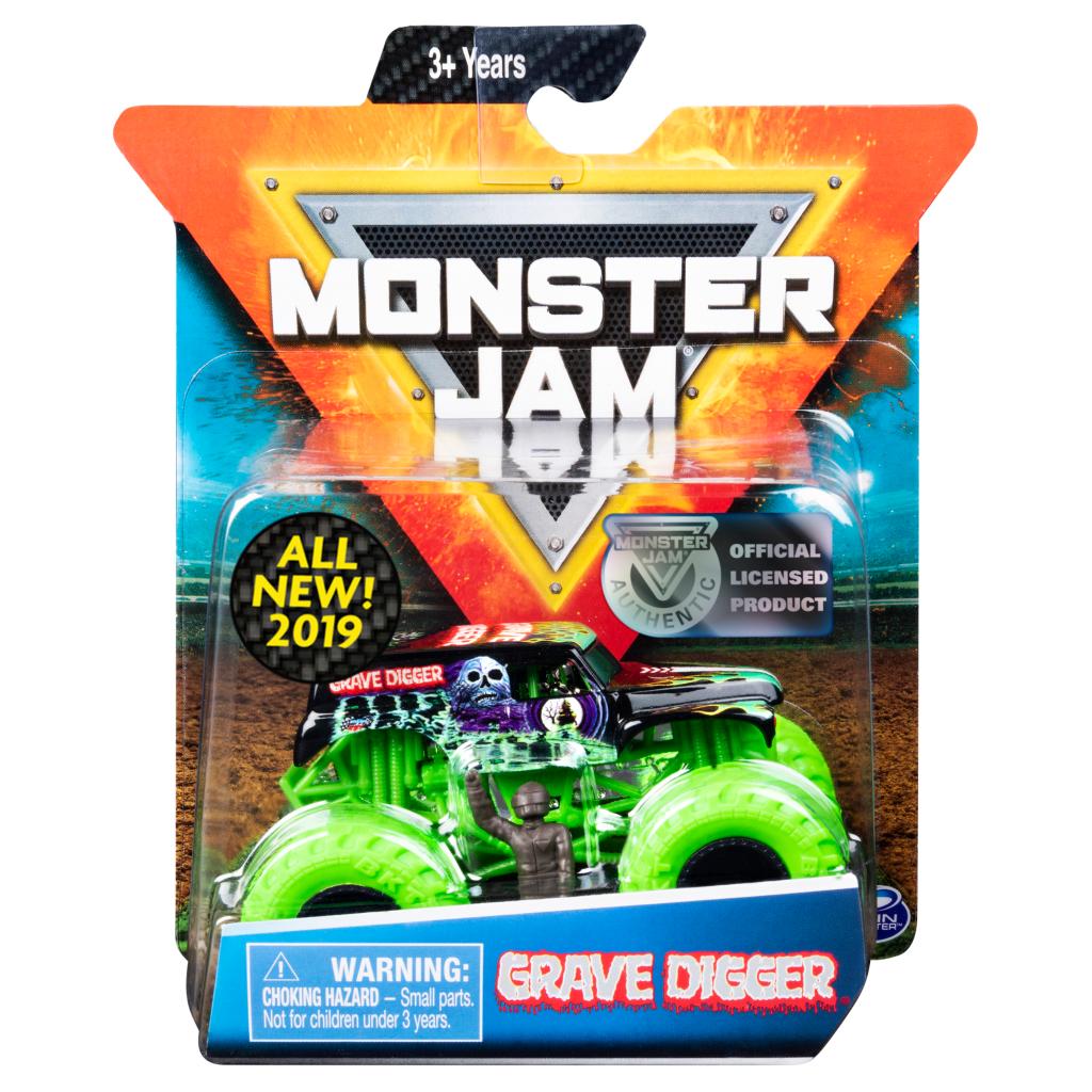 Monster Jam, Official Grave Digger Monster Truck, Die-Cast Vehicle