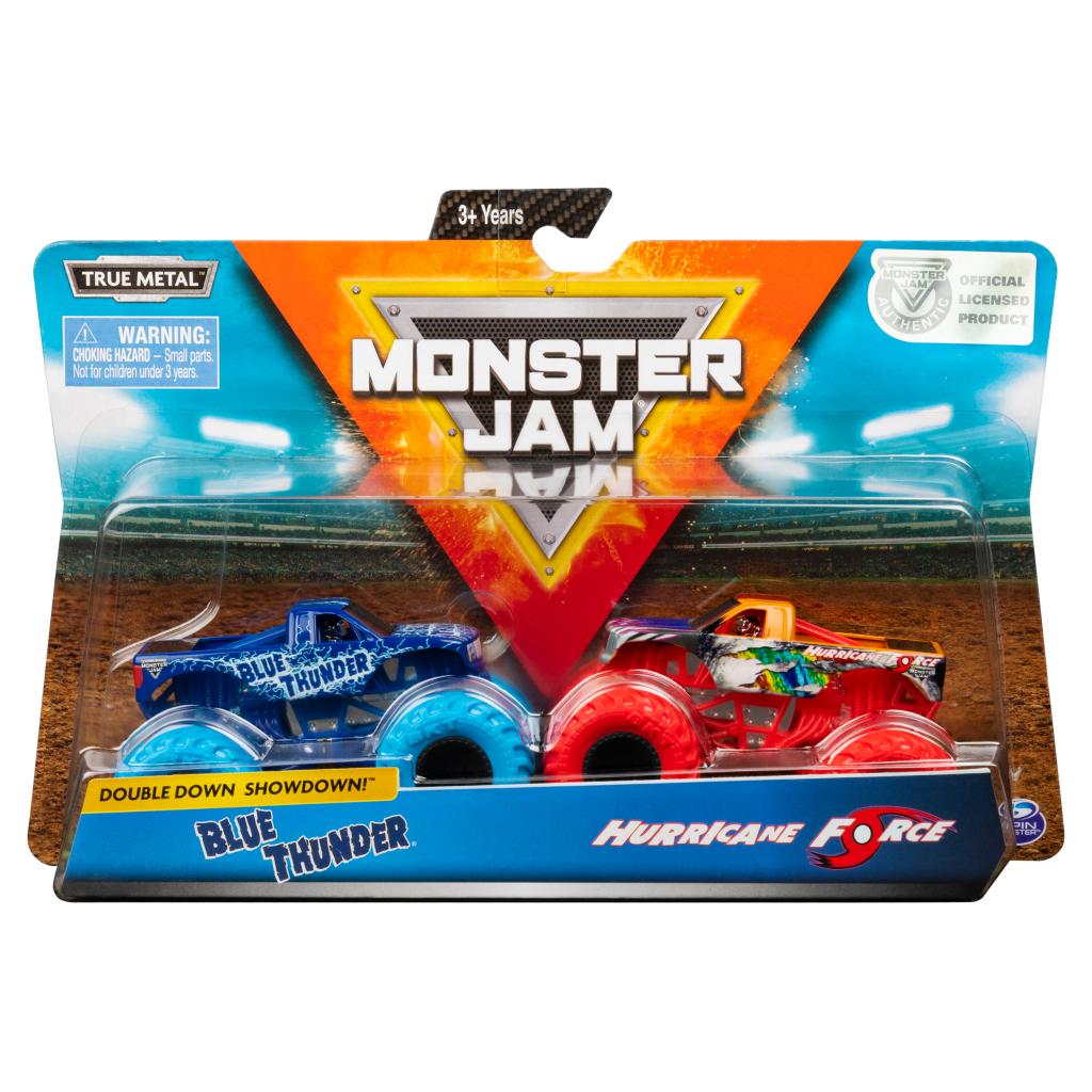 Monster Jam, Official Blue Thunder vs. Hurricane Force Die