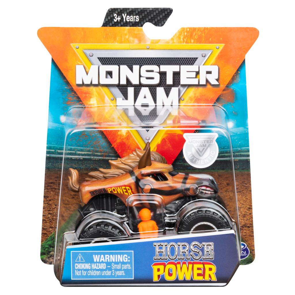 Monster Jam, Official Horse Power Monster Truck, Die-Cast Vehicle, Crazy  Creatures Series, 1:64 Scale - Monster Jam