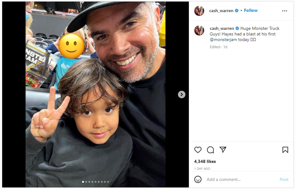 Cash Warren Instagram Post