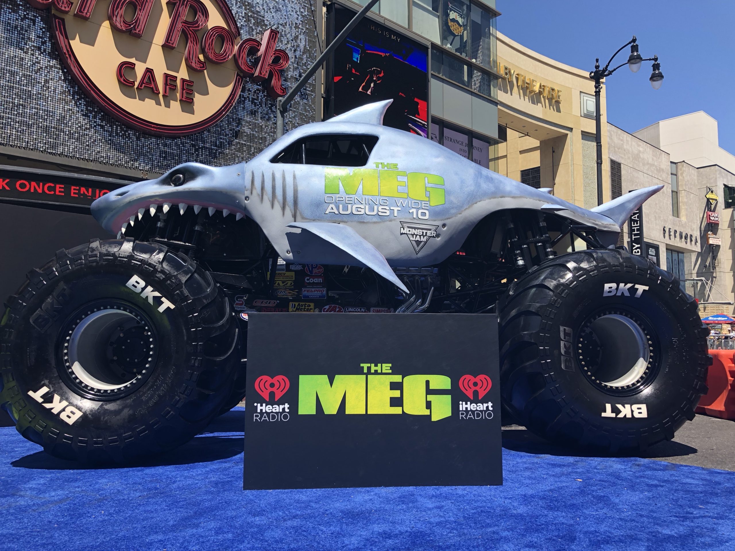 Megalodon at The MEG Premiere