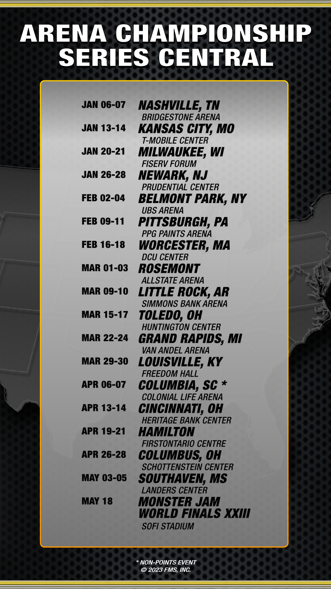 2024 Truck and Driver Lineup - Monster Jam