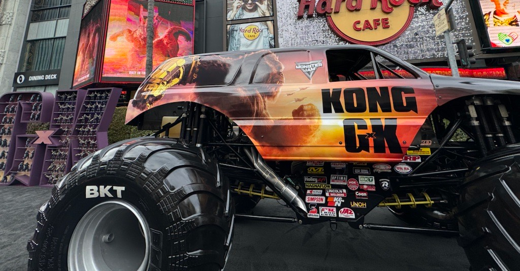 Godzilla vs. Kong Monster Jam truck