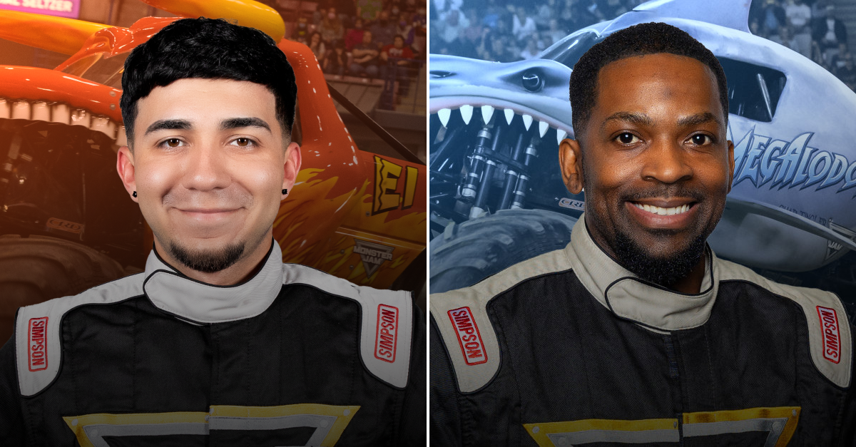 Graphic with headshots of Abe Galvan and Khalil' La'Marr