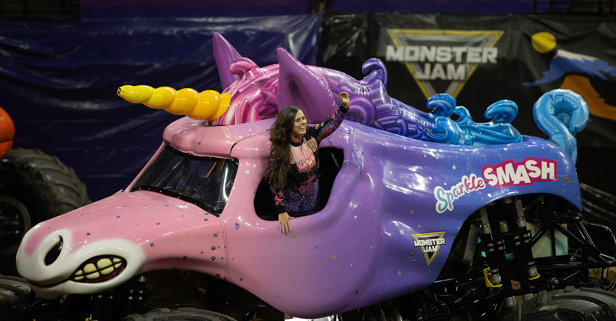 レア　ペンギン　ラック Angelina Nock | Trucks and Drivers | Monster Jam®