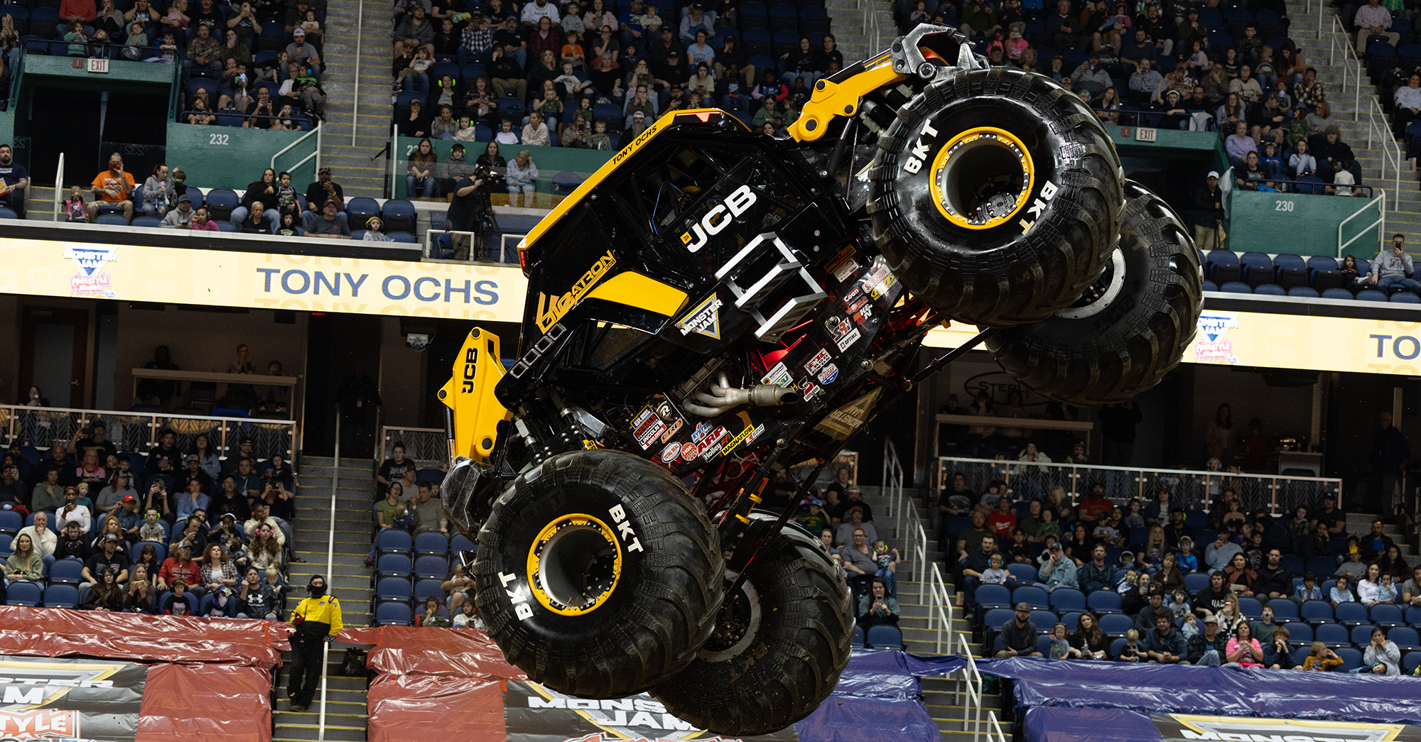 Tony Ochs in JCB DIGatron
