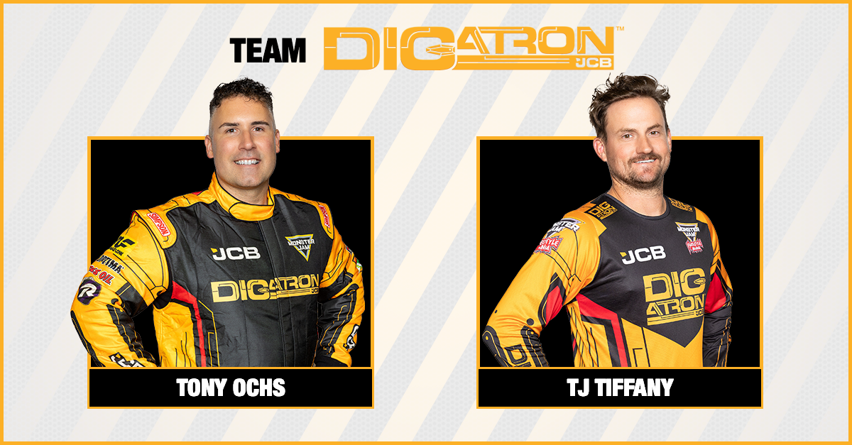 Team JCB DIGatron: Tony Ochs & TJ Tiffany